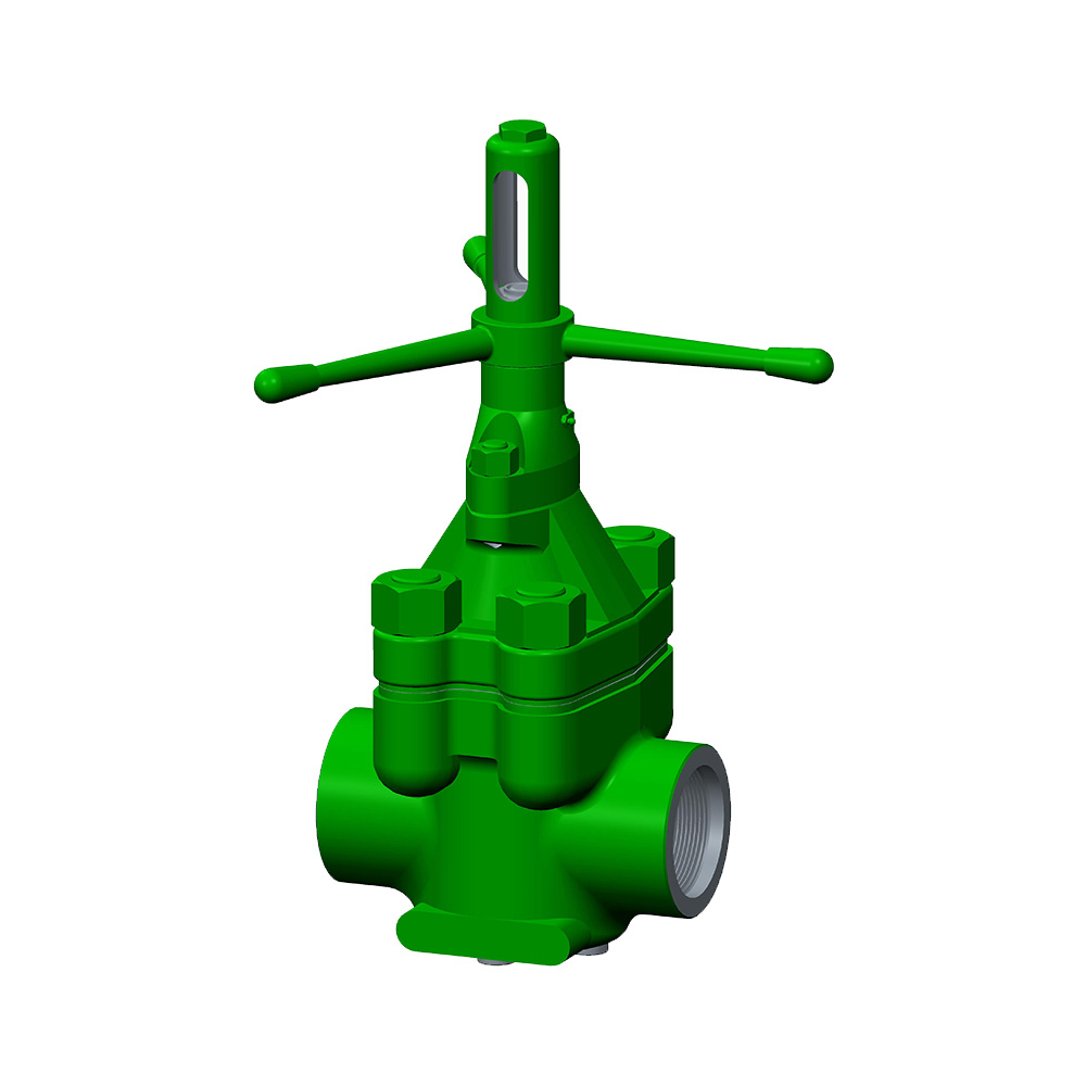 4 DM THREAD MUD GATE VALVE