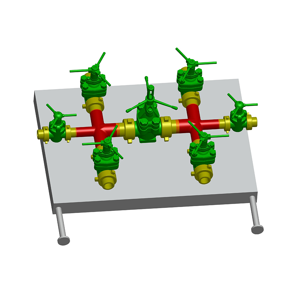 Drilling mud manifold