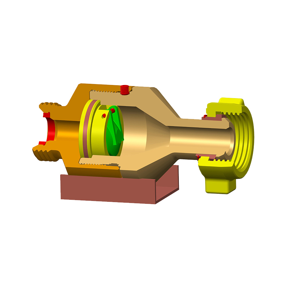 Flapper check valve