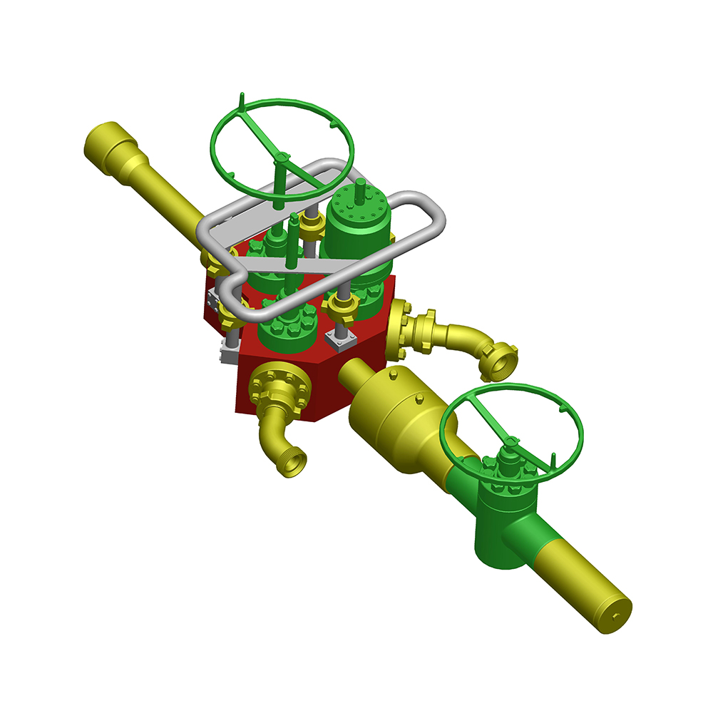 Flow head assembly