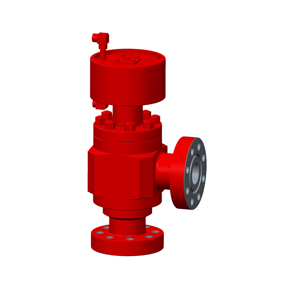 Hydraulic cylinderic choke